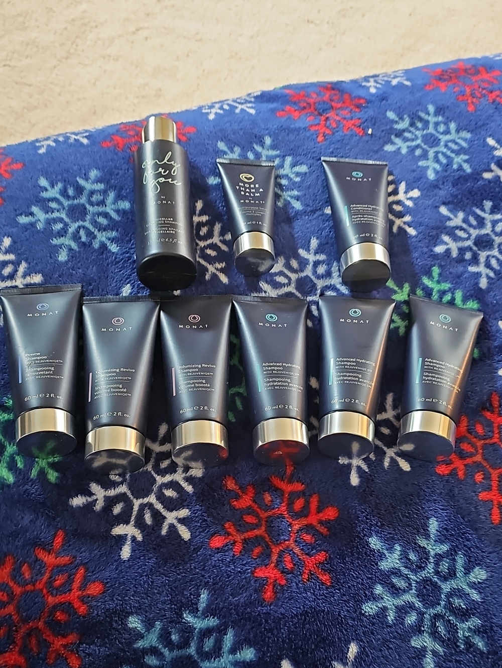 Monat Shampoos & Conditioner 2 Fl Oz  Travel Tubes